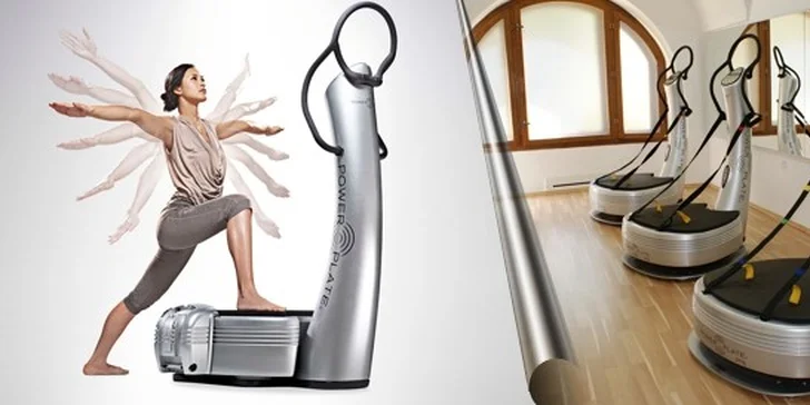 Lekce na Power Plate s trenérem + crossový trenažér