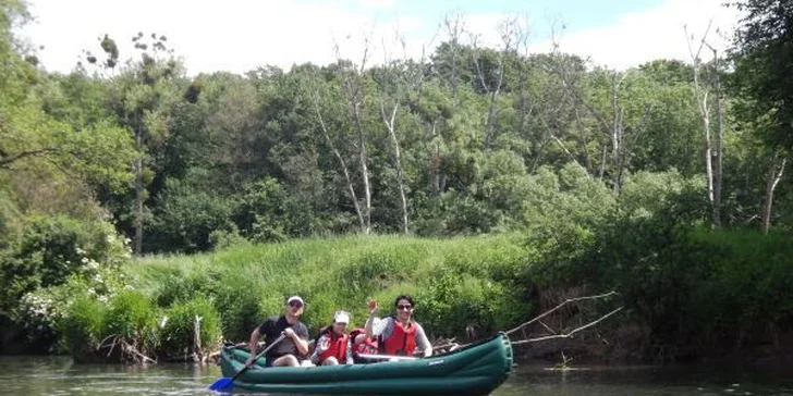 Jednodenní sjezd řeky Moravy – na raftu, barace či kajaku