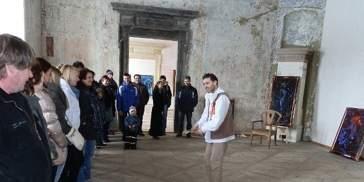 Vezměte své blízké na výlet: rodinný vstup na prohlídku zámku Plumlov