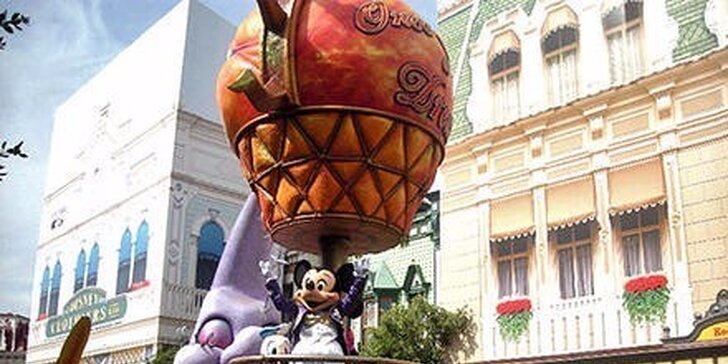 4denní zájezd do pohádkového Disneylandu a prohlídka Paříže - vstupenka i noc v hotelu