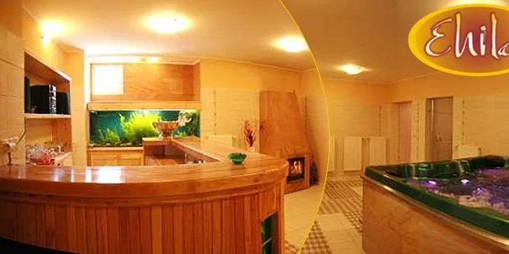 500 Kč za DVĚ báječné hodiny v privátním wellness. Sauna, whirlpool vířivka, parní kabina, relaxační místnost. Pohoda pro DVA až ČTYŘI se slevou 50 %.