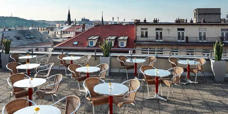 Snídaně formou pestrého bufetu v centru Prahy
