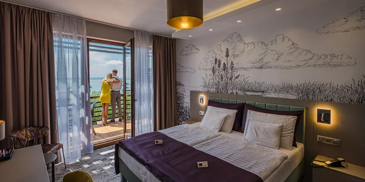Izba Premium s výhľadom na Balaton