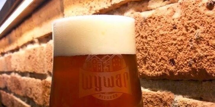 Prohlídka nového pivovaru Wywar s ochutnávkou i jídlem