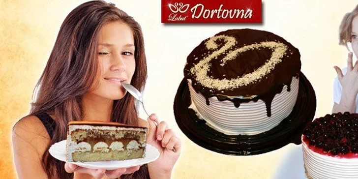 Lahodné dorty Labuť – sladký život se stane zvykem
