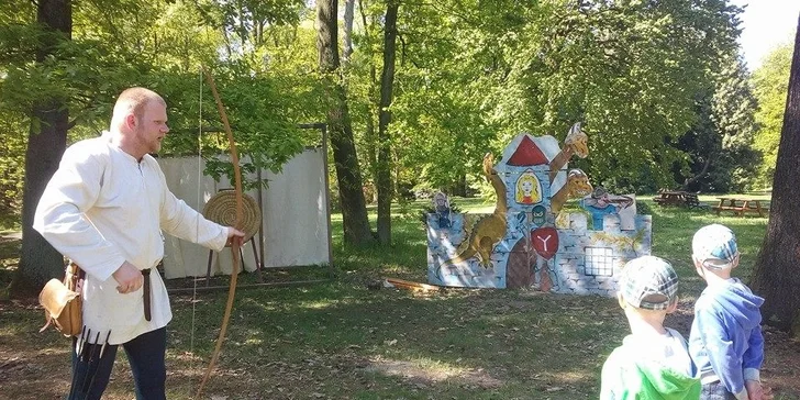 Celodenní program Návrat Robina Hooda na zámku Loučeň