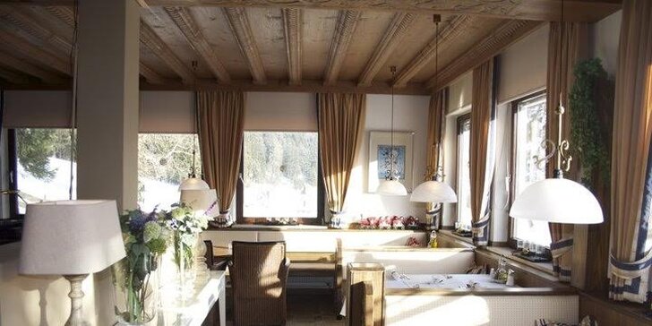 4denní relax v rakouských Alpách s polopenzí a saunou
