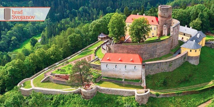 3 dny v historických komnatách hradu Svojanov