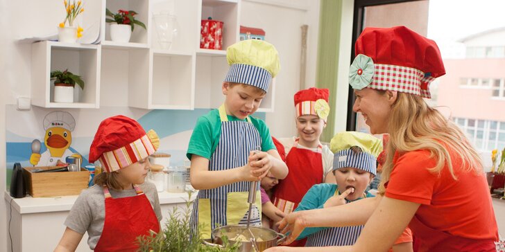 Kurzy vaření s dětmi "Kuchtíci v akci" s Andreou Löflerovou