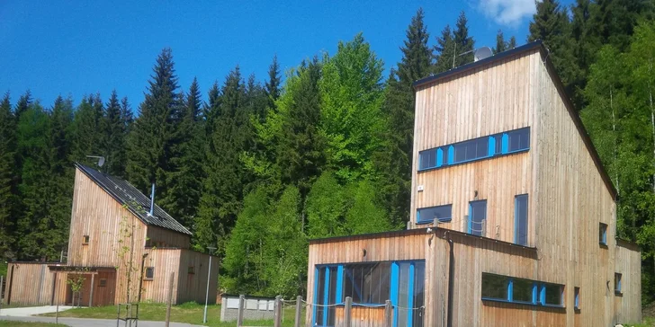 Luxusní chalupa až pro 5 osob s privátním vstupem do wellness v Harrachově