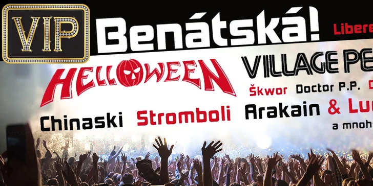 Standardní permanentka na festival Benátská noc