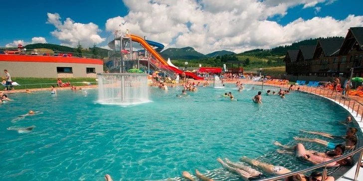 Wellness & Aquapark pobyt v Bešeňové s 50% slevou do GINO PARADISE