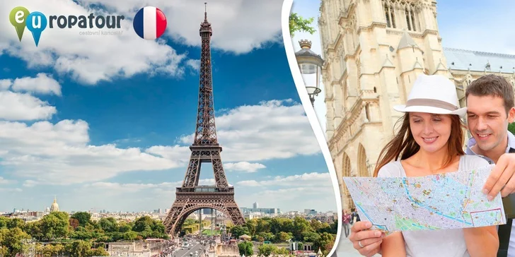 Nejkrásnější místa Paříže - Notre-Dame, Eiffelovka i Champs-Élysées