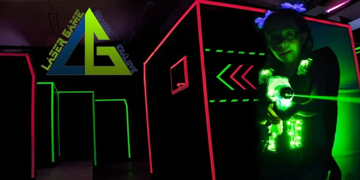 Akční lasergamová střílečka až pro 10 hráčů