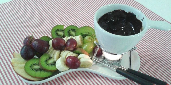 Čokoládové fondue, romantika pro dva ve Fantazii