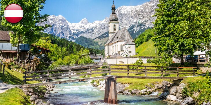 Aktivní dovolená v rakouských Alpách pro dva