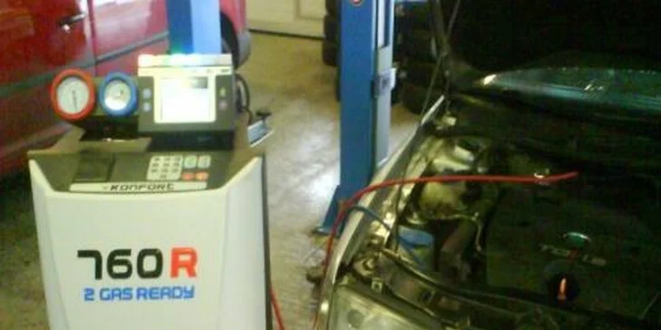 Servis klimatizace a přezutí na letní pneu