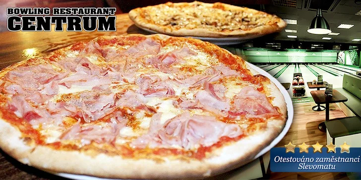 Pravá italská pizza a hodina skvělého bowlingu