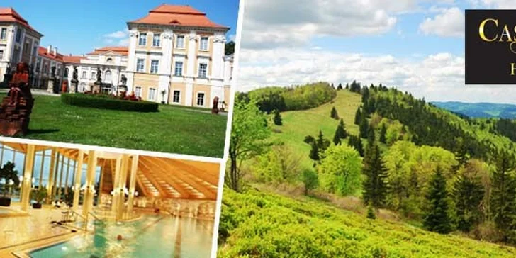 Třídenní odpočinek pro dva i možnost relaxu v termálech