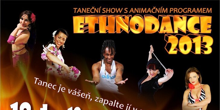 Ethnodance 2013 - 19. 4. od 19:00 - Divadlo Gong