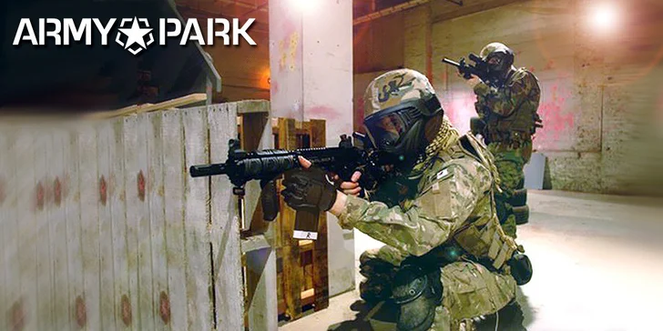 Zábavná paintballová střílečka s kupou kuliček