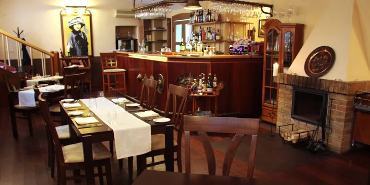 Dárkové poukazy v hodnotě až 2 000 Kč do restaurace U Emy Destinnové