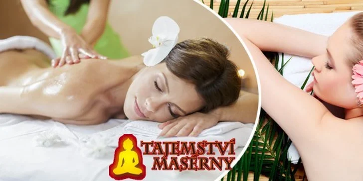 Relaxujte na příjemné masáži - výběr ze 7 druhů