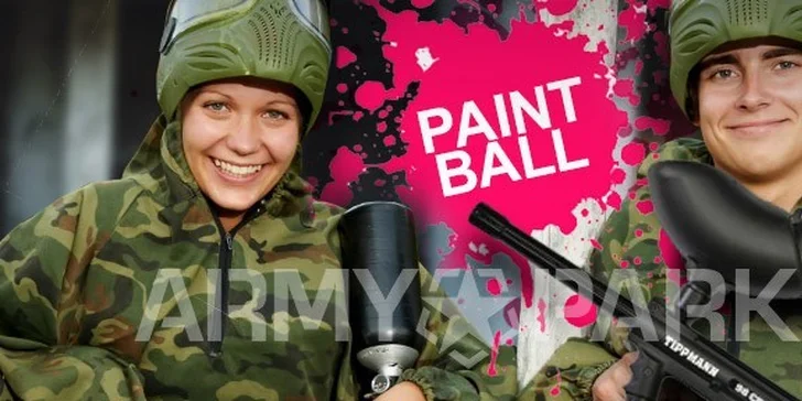 Zábavná paintballová střílečka s kupou kuliček