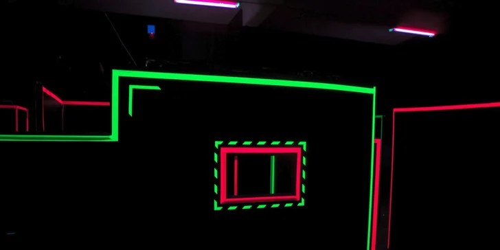 Akční lasergamová střílečka až pro 10 hráčů