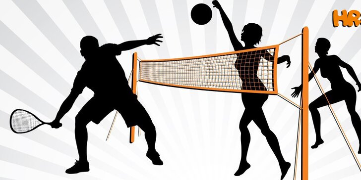 Přijďte se rozhýbat - Hodina squashe či badmintonu pro dvě osoby