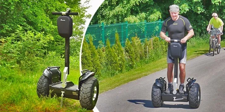 Zažijte jízdu na dvoukolce na principu Segway