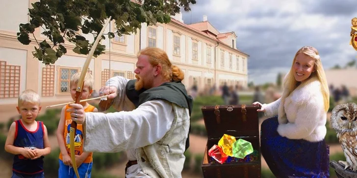 Celodenní program Návrat Robina Hooda na zámku Loučeň