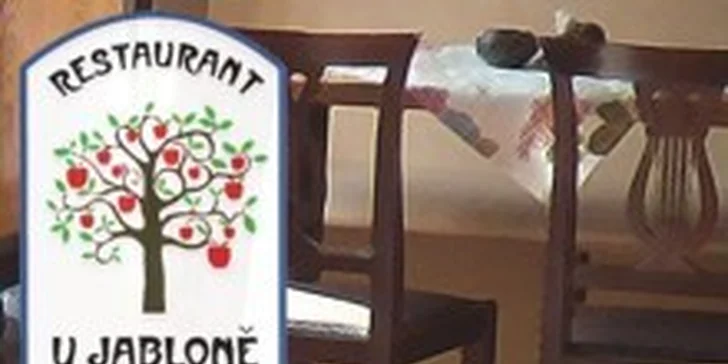 Dárkový voucher na konzumaci v Restauraci U Jabloně