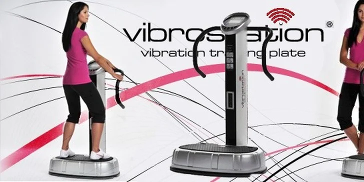 1 nebo 5 lekcí na Vibrostation ve Studiu Fit Lady