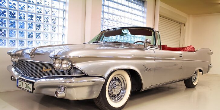 Vstupenka do nového muzea amerických historických automobilů JK CLASSICS