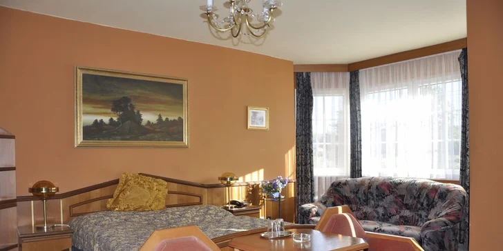 Až 7 dní odpočinku v Mariánkách s polopenzí i procedurami