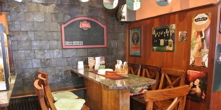 2 hamburgery + hranolky nebo restované brambory