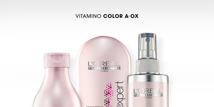Kadeřnická péče L'Oréal Vitamino color