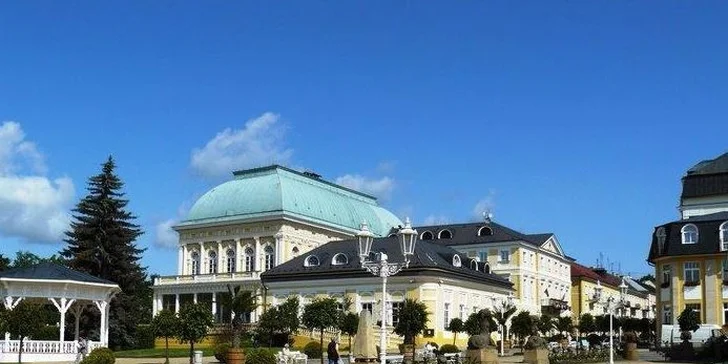 Báječné wellness balíčky s chutnou polopenzí ve Františkových Lázních