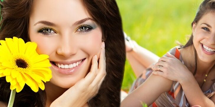 Kompletní kosmetické ošetření ultrazvukovou špachtlí a kosmetikou s arganovým olejem