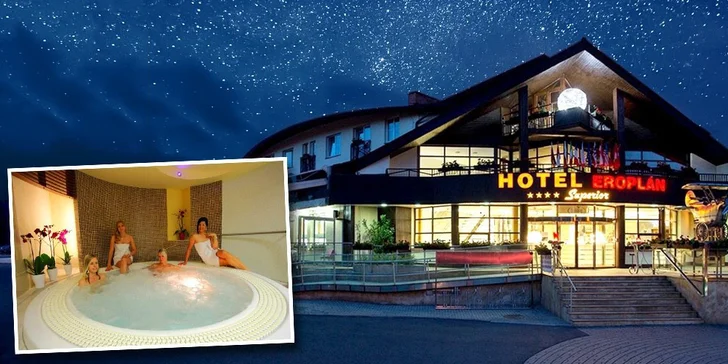 Letní pohoda v Hotelu Eroplán**** v Beskydech