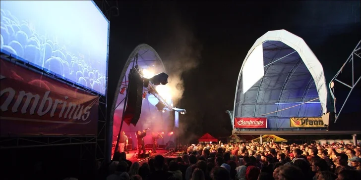 Vstupenka na koncert kapel VYPSANÁ FIXA, DAVID KOLLER & BAND, SABRAGE
