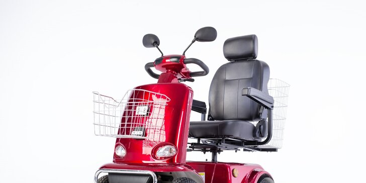 Pronájem elektrického čtyřkolového skútru/vozíku pro seniory