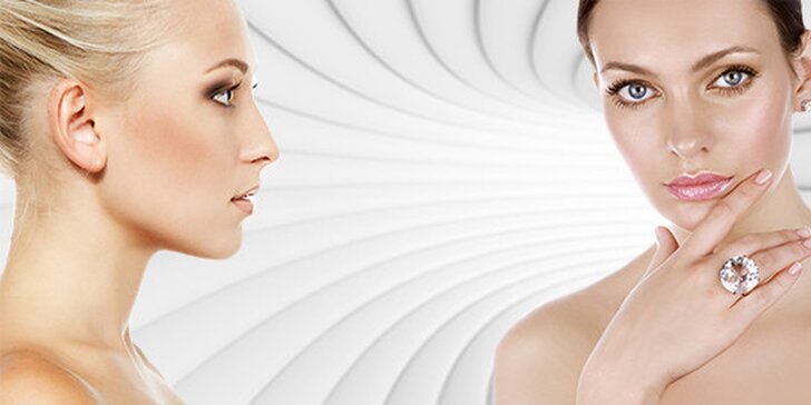 Hodinové kosmetické ošetření pleti 4 v 1 s použitím séra z pštrosího tuku