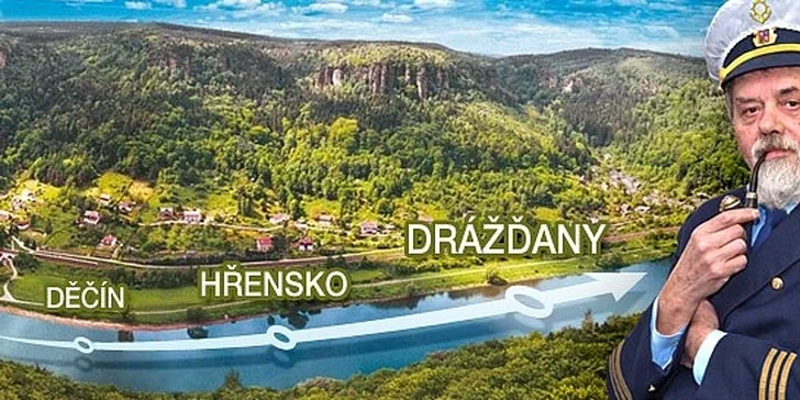 Celodenní výlet na lodi Poseidon do Drážďan! Romantická prázdninová plavba s prohlídkou města i s obědem a „all you can eat" večeří přímo na lodi.