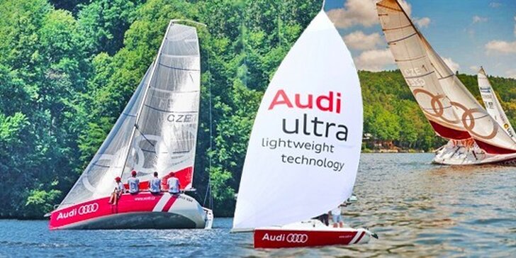 Adrenalinová nebo relaxační plavba na plachetnici Audi až pro 4 osoby
