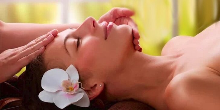 Indická masáž hlavy nebo celotělová relaxační masáž