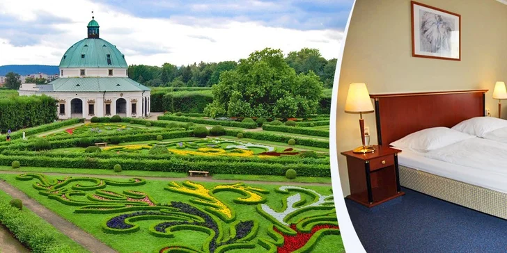 Odpočinek v Hotelu Fit na Kroměřížsku i s prohlídkou zámku