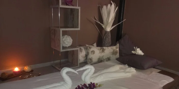 Luxusní Thai ROYAL massage od rodilých Filipínek - 60 minut včetně domácí limonády