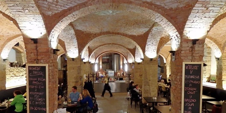 Degustační tříchodové menu pro dva v Pivovarské restauraci